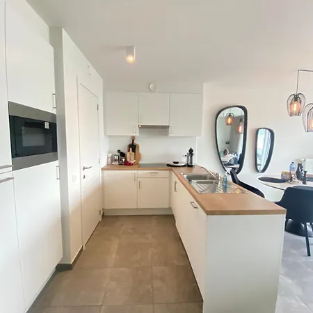 Luxe 4p Aan Jachthaven Zeebrugge Met Terrassen En Gratis Parkeren Appartement